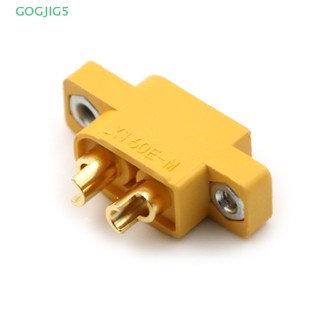 [GOGJIG5] XT60E-M Mountable XT60 Male Plug Connector For RC Models Multicopter UOO