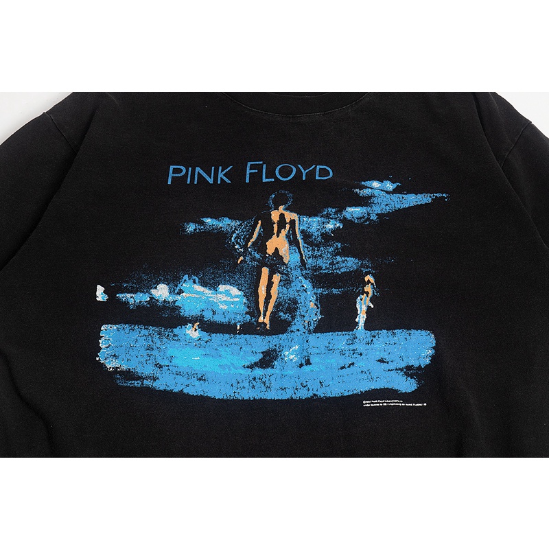 Áo Thun Tay Ngắn Dáng Rộng In Hình Nirvana Coburn Pink Floyd Kiểu Vintage Hàn Quốc Thời Trang Cho Cặp Đôi