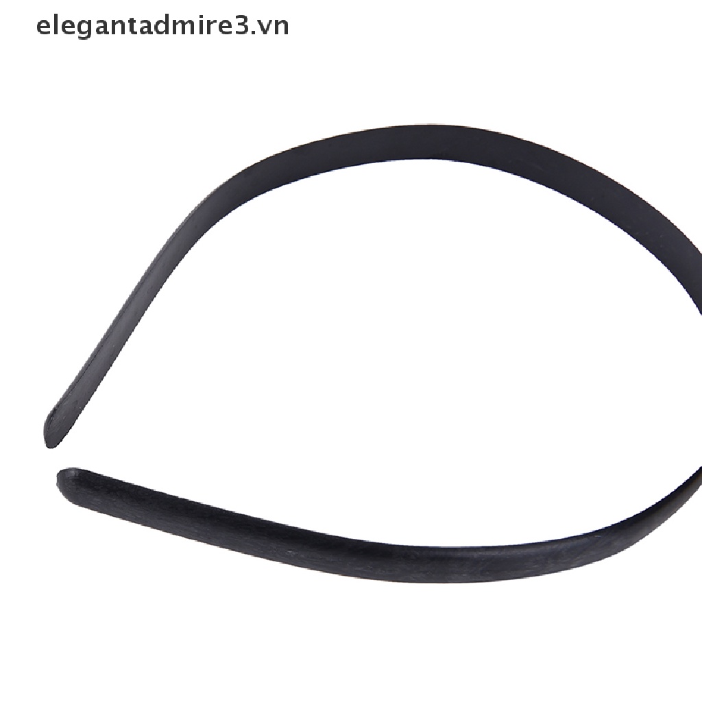 Set 10 Băng Đô Cài Tóc Nhựa 2 Màu Tùy Chọn DIY Dành Cho Trẻ Em