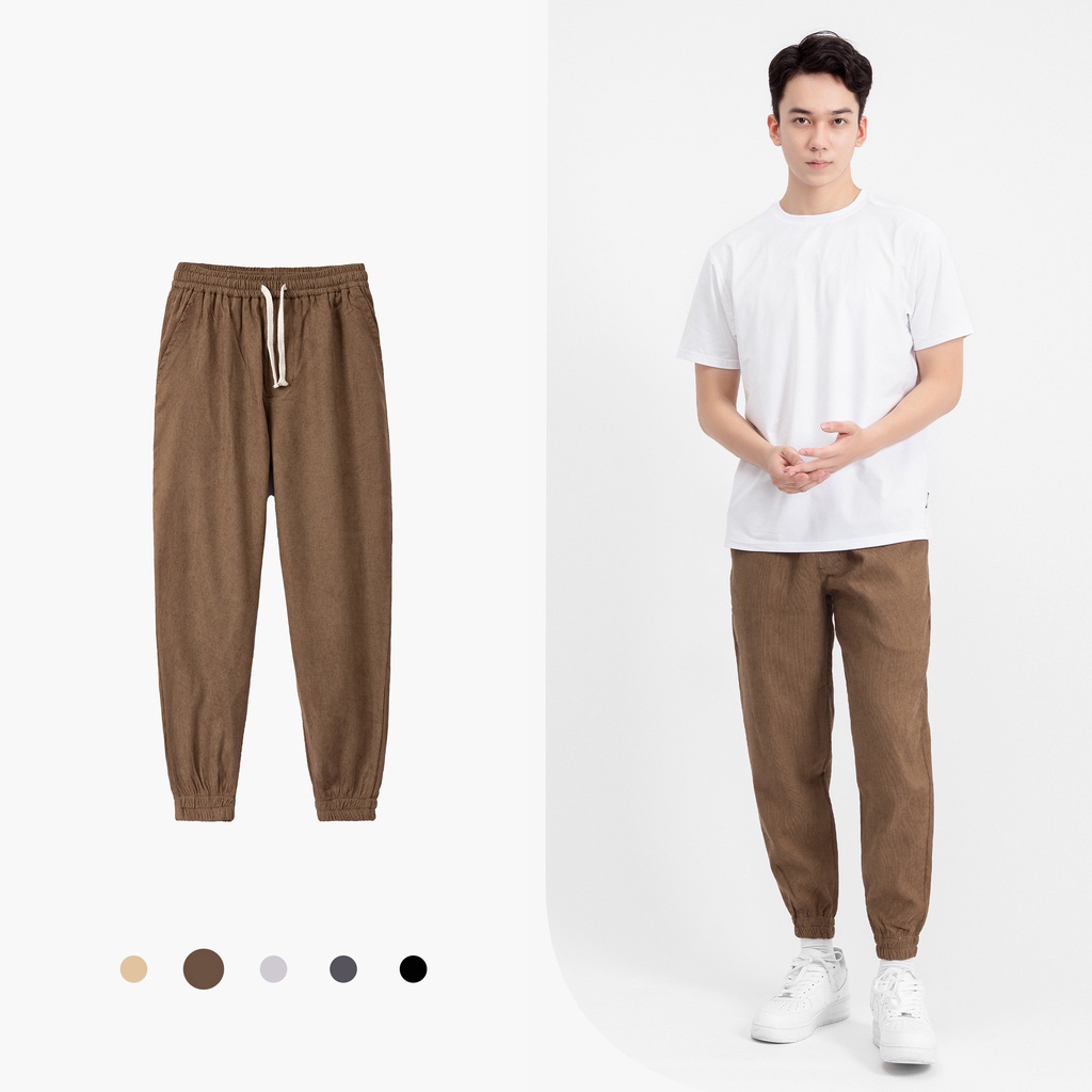 Quần Jogger chất nhung tăm dày dặn trẻ trung - Fashion Hand