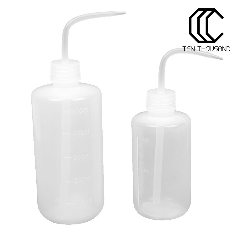 ☼250/500ml Portable Clear Non- Empty Tattoo Diffuser Wash Squeeze Bottle