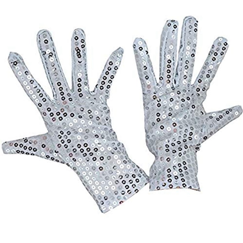 Găng Tay Sequin Dùng Để Biểu Diễn Nhảy Múa Michael Jackson