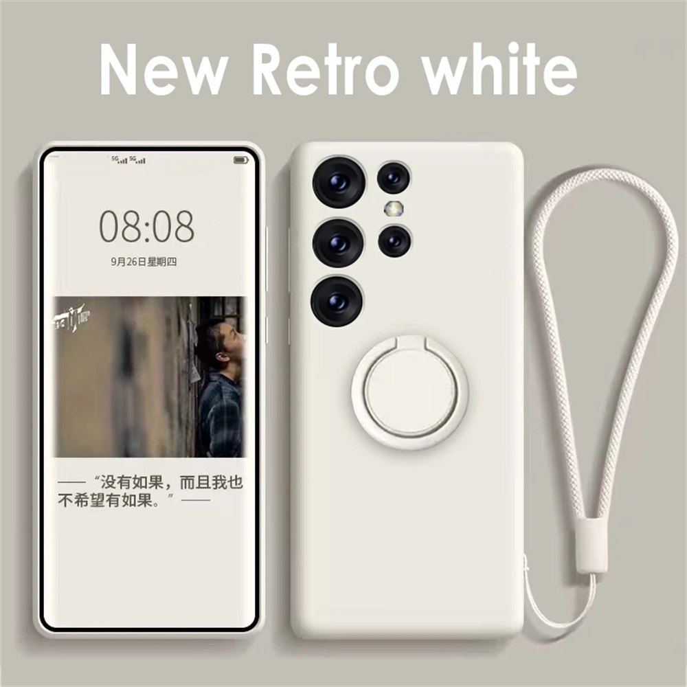 Ốp Điện Thoại Silicon Có Giá Đỡ Nam Châm Cho Samsung Galaxy S23 Ultra S22 S21 Plus S20 FE