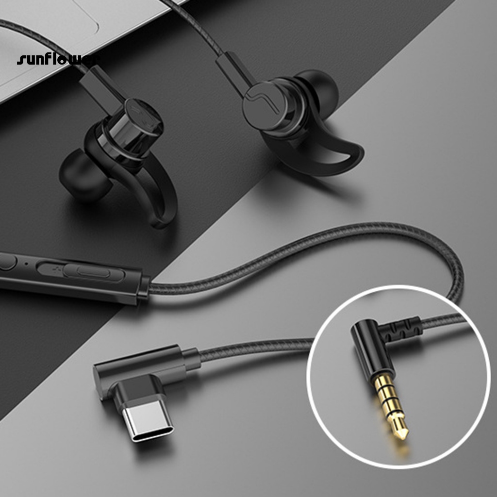 Tai Nghe Có Dây Chống Nhiễu Ứng Âm Thanh Dành Cho Điện Thoại Chơi Game