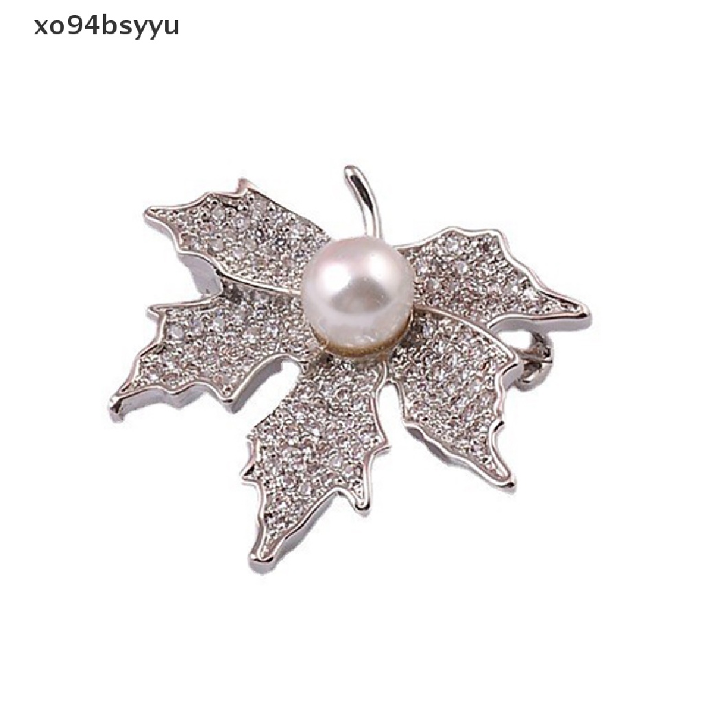 Ghim Cài Áo Hình Lá Phong Xo94Bsyu Thời Trang