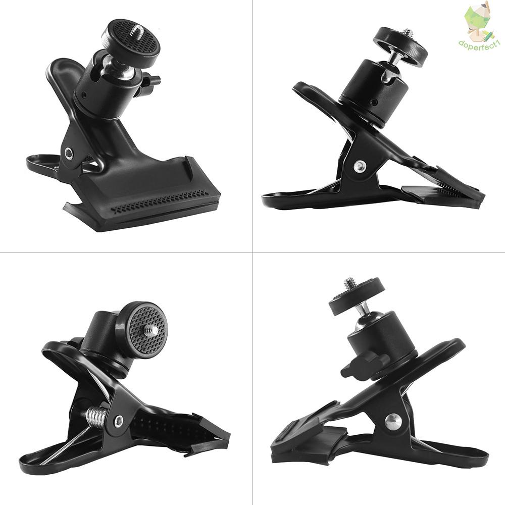 Multifunctional Photography Metal Camera Clamp with Rotatable Ball Head for Cameras Lighting Lamps   Came-6.5