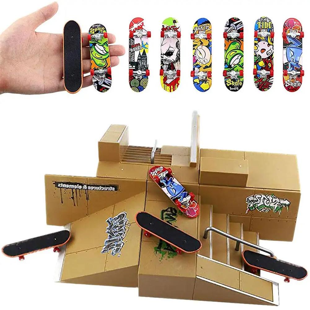 Ván Trượt Ngón Tay Mini Bằng Nhựa R2O2