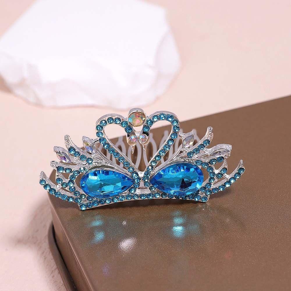 NICKOLAS Kẹp Tóc Hình Vương Miện Dễ Thương Cho Bé Gái