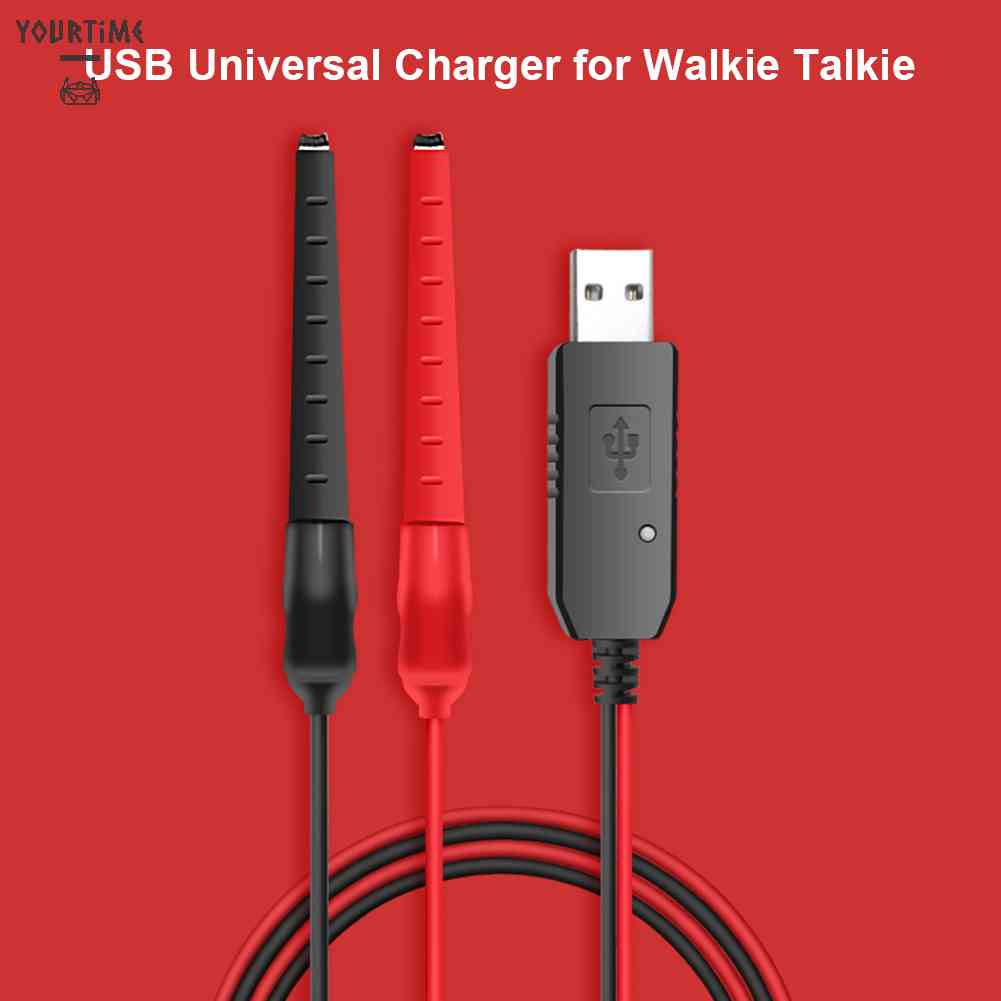 Kẹp Kết Nối Bộ Đàm Kèm Sạc USB Tiện Dụng