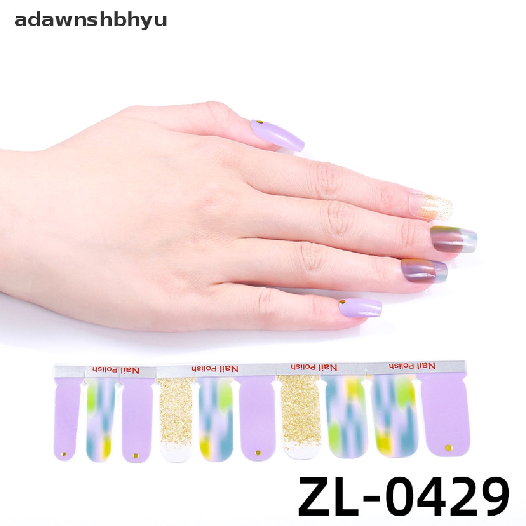 Set 20 Miếng Dán Móng Tay Tự Dính Tiện Dụng