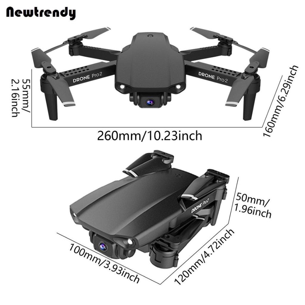E99 PRO2 Mini RC Drone 4K Camera WIFI FPV Aerial Photography Quadcopter