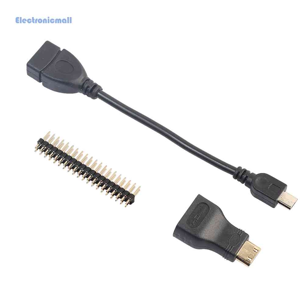 Bộ Chuyển Đổi HDMI-Mall01.vn 3 Trong 1 Cho Raspberry Pi Zero