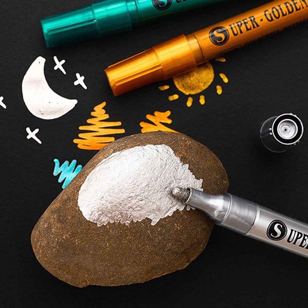 Bộ 2 Bút Đánh Golf Bằng Acrylic Nhiều Màu Tiện Dụng