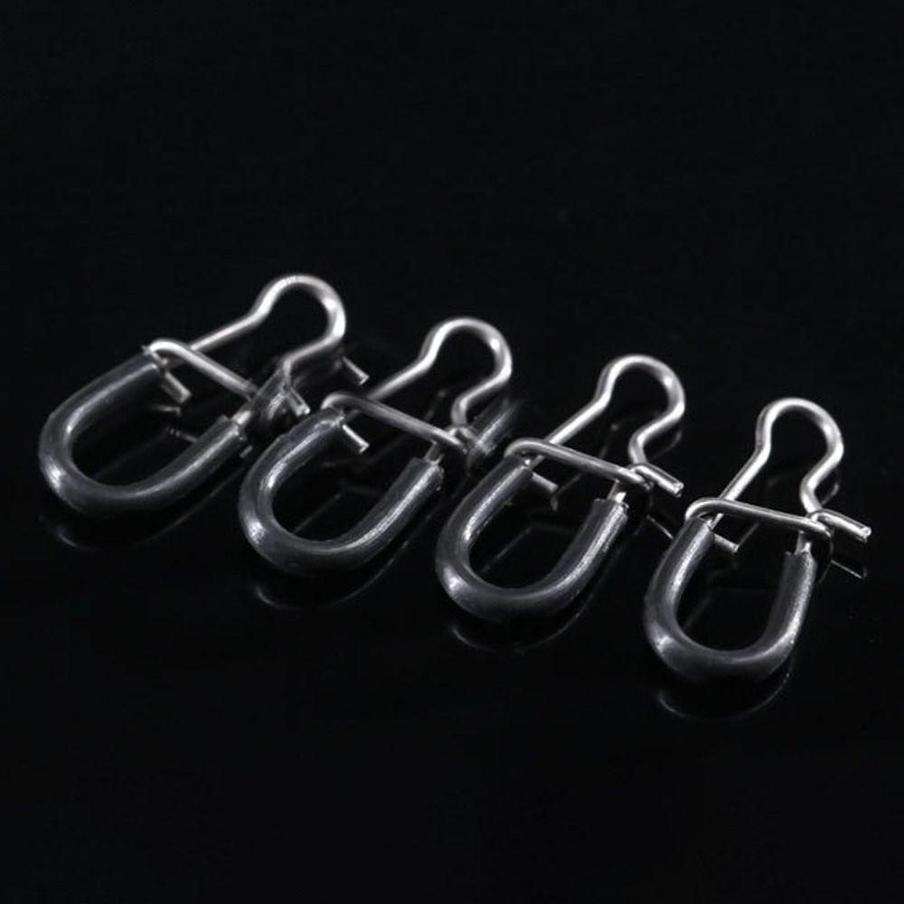 MUVAKO 50 Khoen Móc Câu Cá Bằng Thép Không Gỉ