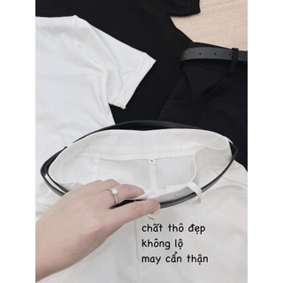✨FULL SET✨Set áo phông trơn mix chân váy basic