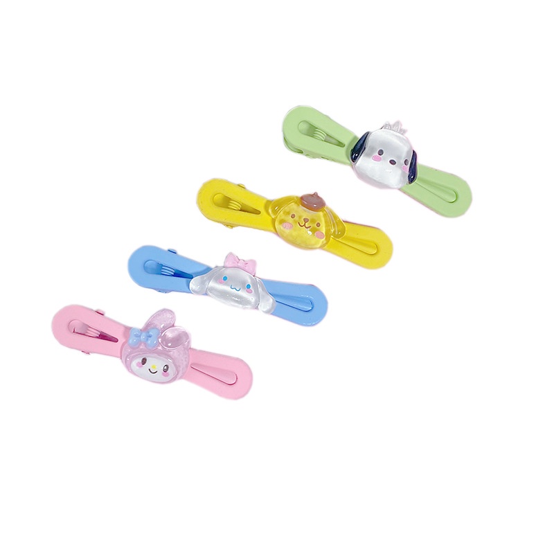 Kẹp Tóc Hình Cún Kulumi Melody Sanliou Cinnamon Màu Sắc Ngọt Ngào Xinh Xắn Cho Nữ