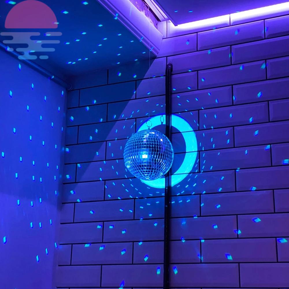 Quả Cầu Kính Tráng Gương Phản Quang 8 Inch Dùng Để Trang Trí Cửa Hàng Disco Dkc5387