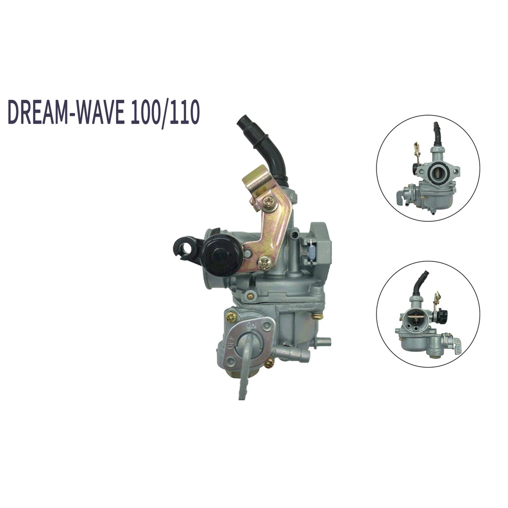 BỘ CHẾ HÒA KHÍ : Dream/Wave/SIRIUS 100