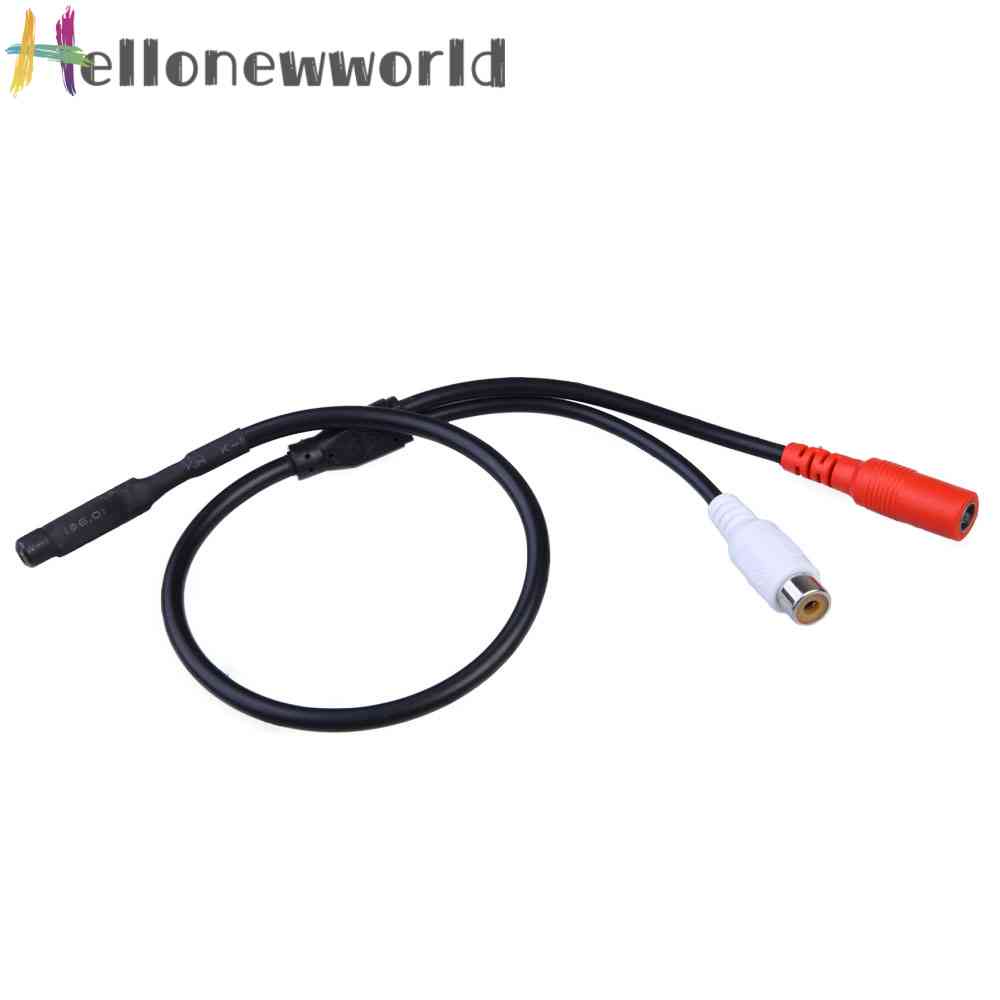 Mini Spy Hidden CCTV Microphone for Surveillance DVR System CCTV Recorder