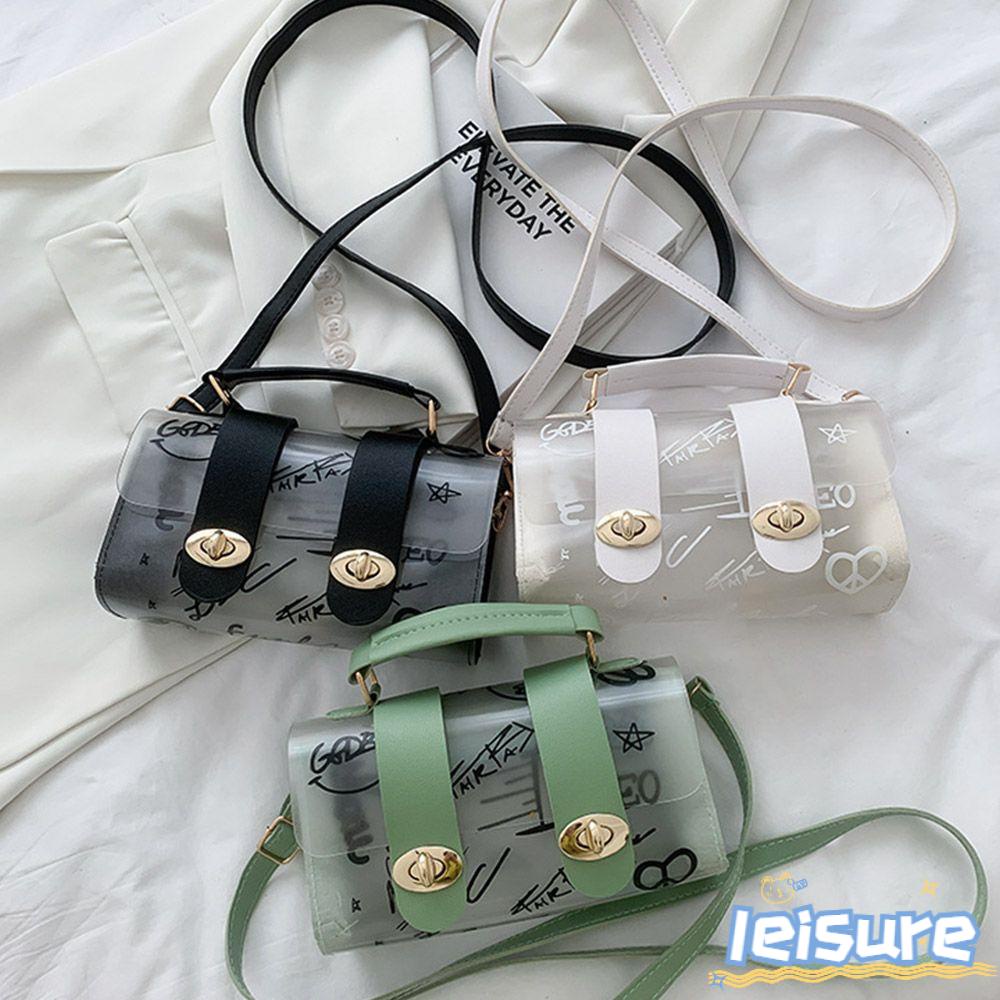 Túi Đeo Chéo Trong Suốt Cỡ Nhỏ Thời Trang Sành Điệu Dành Cho Nữ