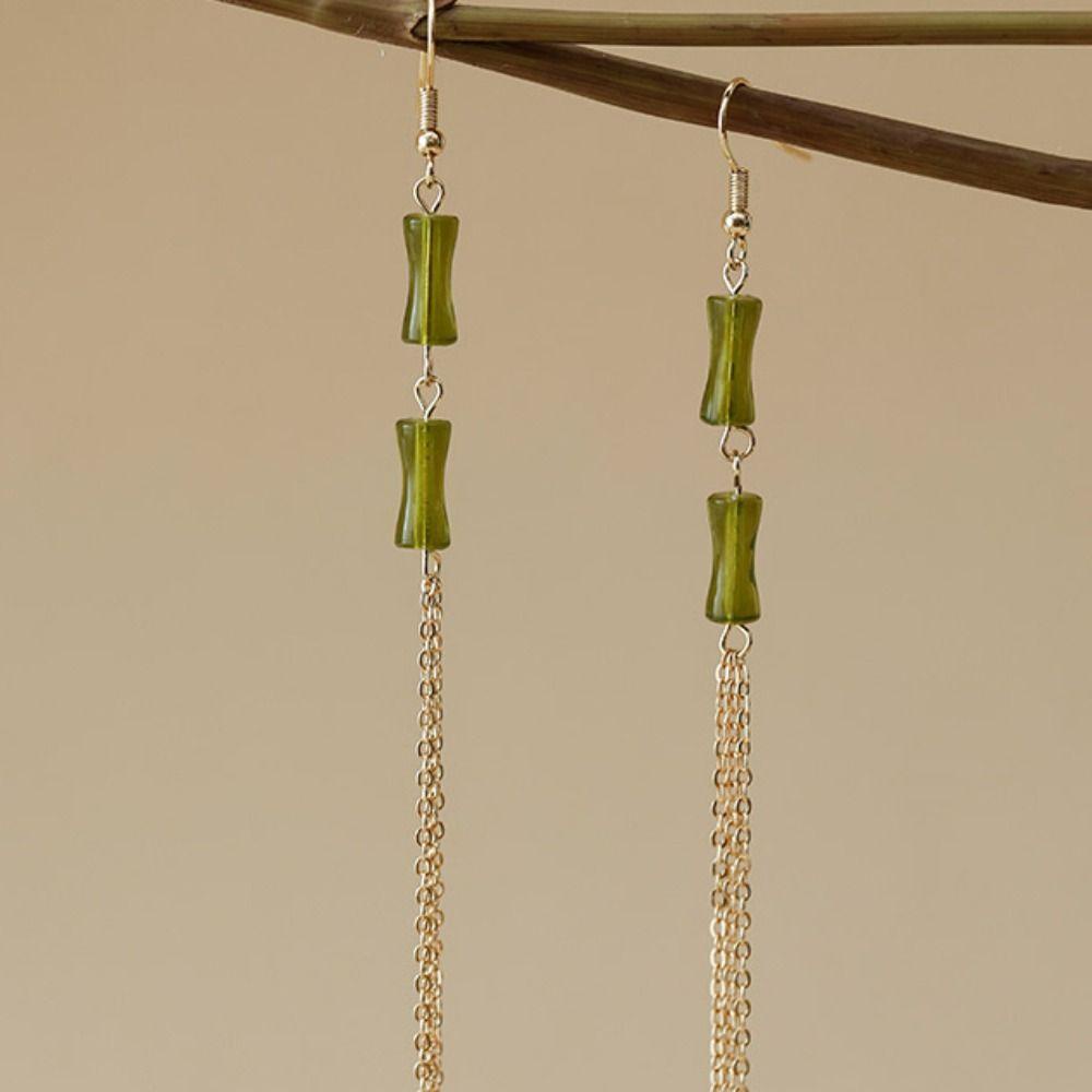 Đôi Khuyên Tai HìNh HọC KiểU Trung Hoa Cổ ĐiểN ThờI Trang Cho Nữ