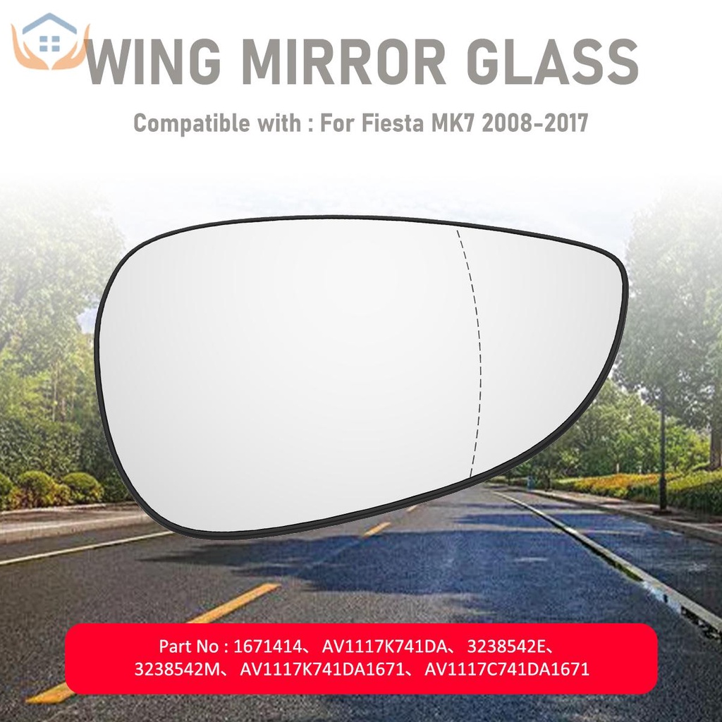 Gương Chiếu Hậu Tích Hợp Đèn Bên Trong Xe Hơi Ford Fiesta MK7 2008-2017 Tkc6243