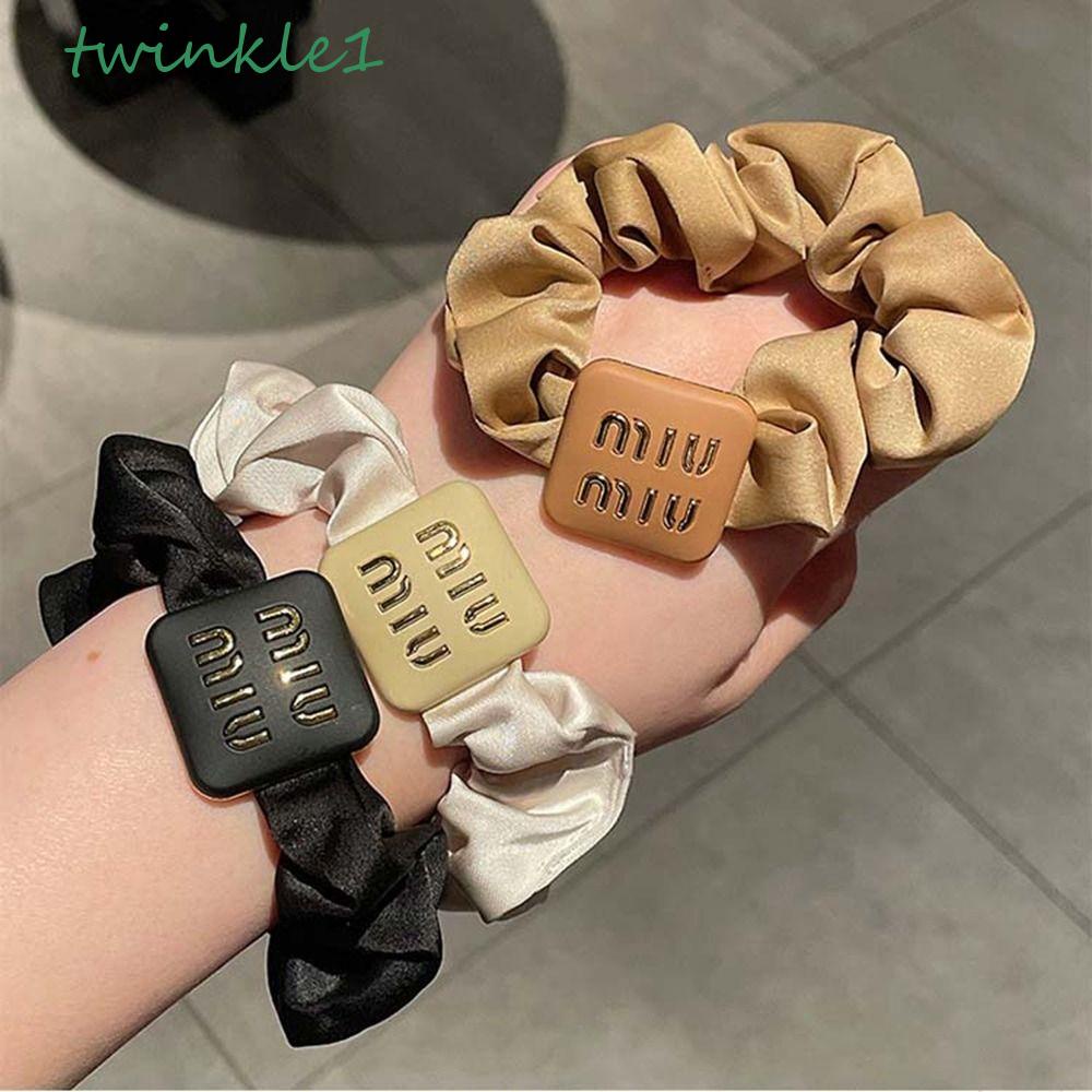 Dây Cột Tóc Đuôi Ngựa Co Giãn Phong Cách Hàn Quốc Ngọt Ngào Cho Nữ