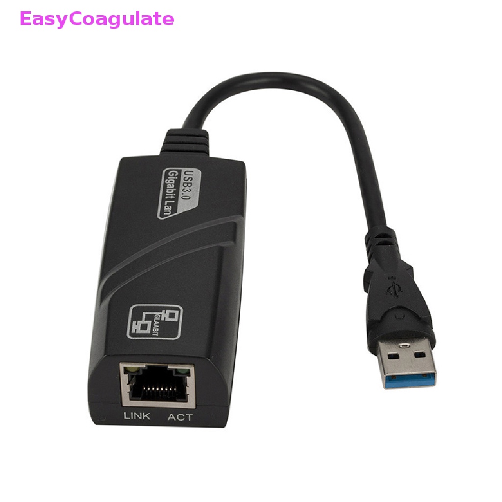 Thẻ Mạng Ethernet RJ45 LAN 1000Mbps Chuyển Đổi USB 3.0 Sang Gigabit Ethernet Có Dây
