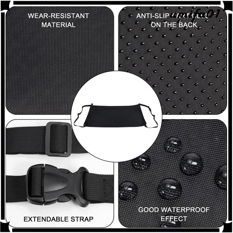 Võng Gác Chân Bằng Vải Oxford Hình Máy Bay Cho Hầu Hết Ghế Ngồi