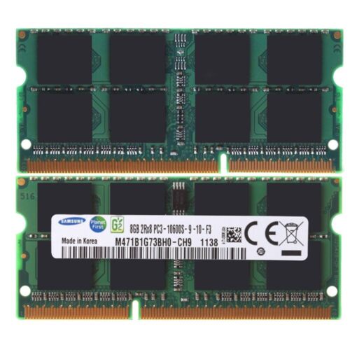 Thẻ Nhớ RAM DDR3 1333MHz PC3-10600S CL9 Màu Xanh Lá Mới Dành Cho Máy Tính Xách Tay Samsung 16GB 8GB 4GB