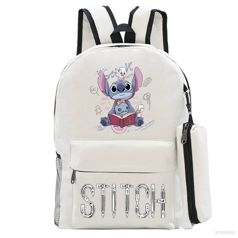 Balo Cỡ Lớn Đa Năng In Họa Tiết Stitch Thời Trang Cho Nam Và Nữ