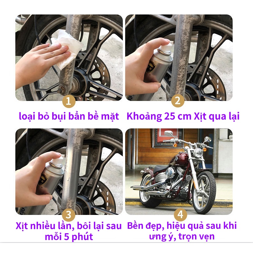 Sơn Mạ Crom Inox CHÍNH HÃNG Có Hiệu Ứng Tráng Gương - Sơn Mạ Inox, Kẽm, Chrome, Bạc - Sơn Xịt - Sơn xe