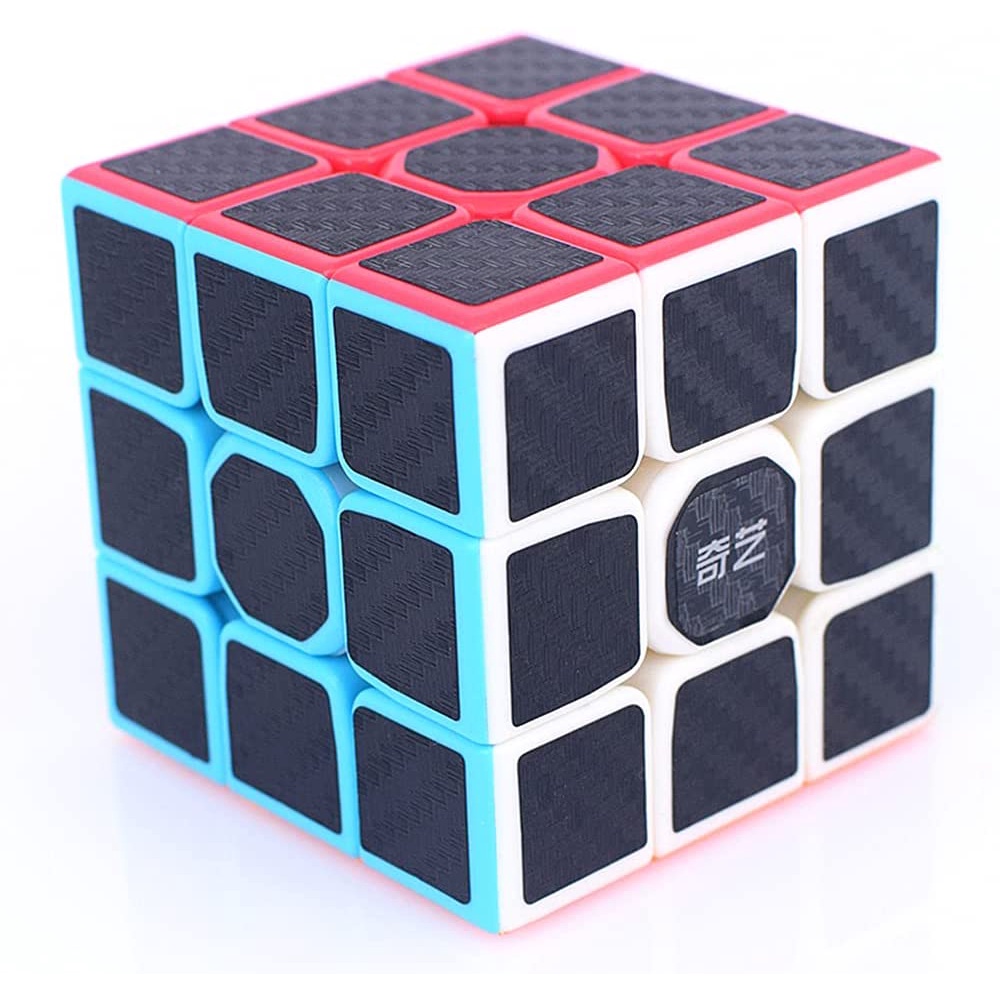 Qiyi Đồ Chơi Khối Rubik 3x3 3x3x3 Bằng Sợi Carbon