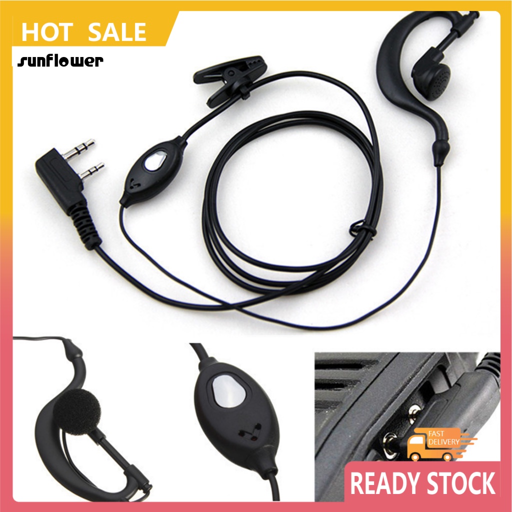 Tai Nghe 2 Chiều PTT Chuyên Dụng Cho Bộ Đàm Baofeng BF-888S 5R