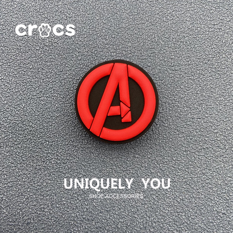 CROCS Khóa Cài Hình Giày Dép Crocss jibbitz charms Avengers Hoạt Hình Trang Trí DIY