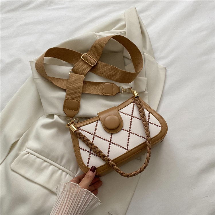 Túi Đeo Vai Hình Thoi Phong Cách Hàn Quốc Cổ Điển Thời Trang Cho Nữ