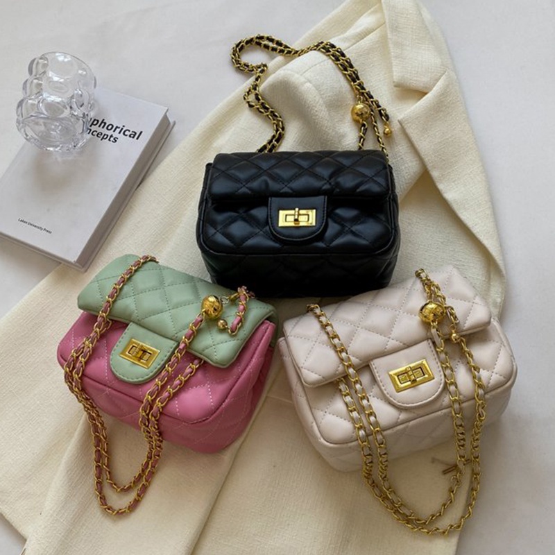 Túi Đeo Vai Màu Sắc Ngọt Ngào Chất Lượng Cao Thời Trang Cho Nữ