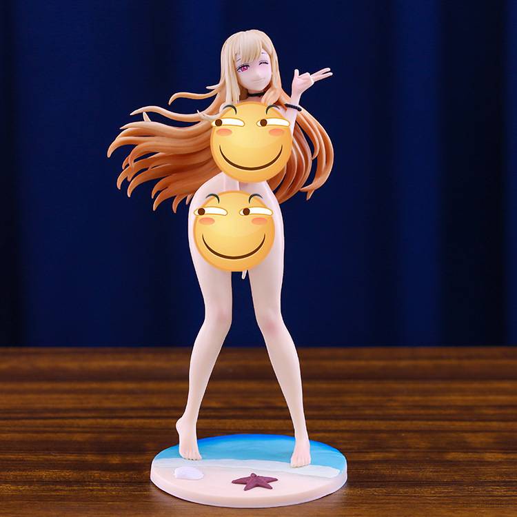 Mô Hình Búp Bê Anime Darling Kitagawa Marin Action Nude Trên Bãi Biển YS2 SY2