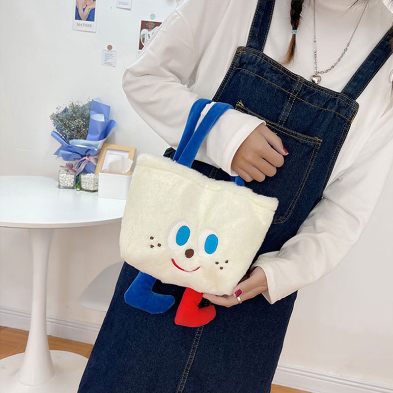 Bololo Túi Xách Đeo Vai Mềm Mại Họa Tiết Hoạt Hình Phong Cách Thời Trang Nhật Bản Và Hàn Quốc