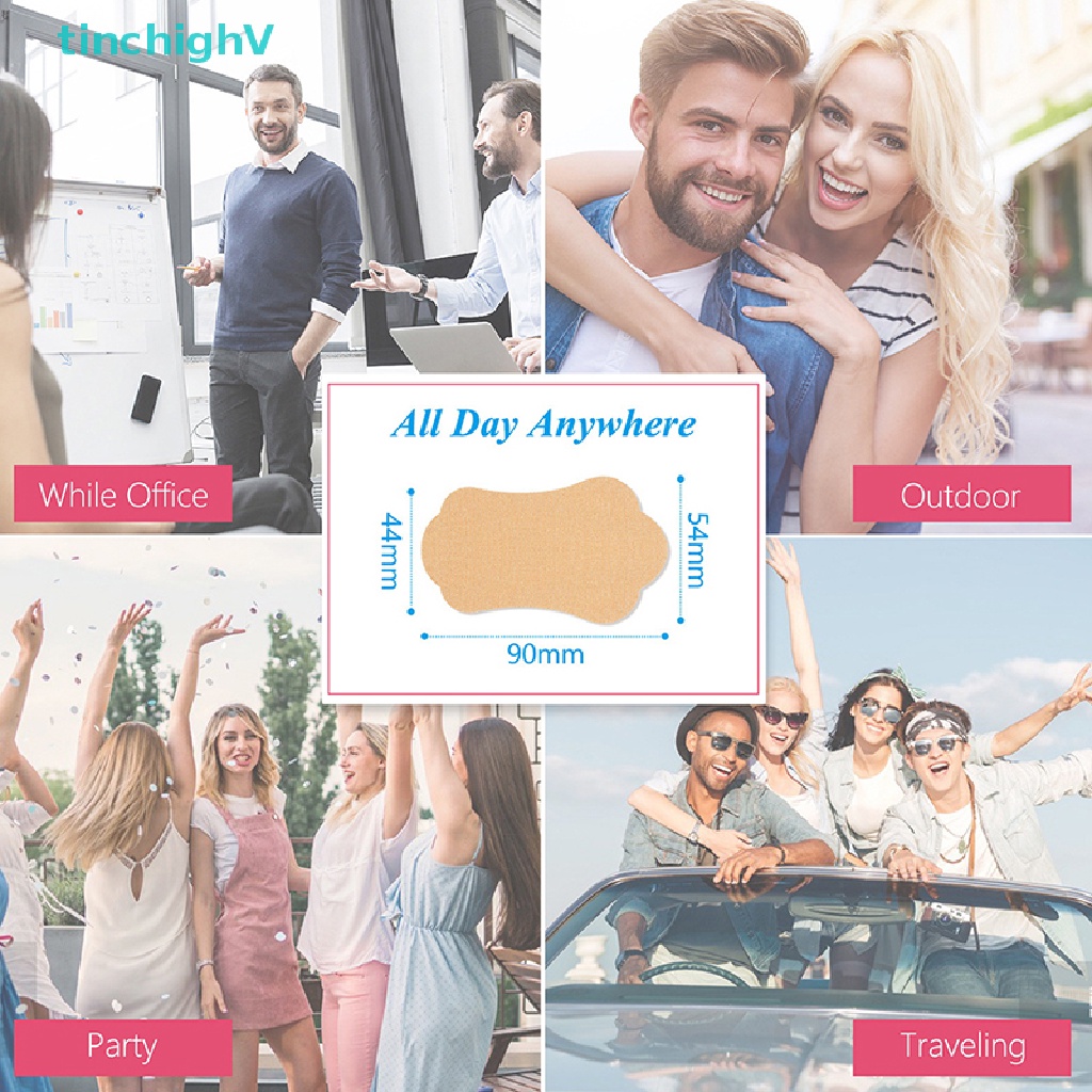 Hộp 28 Miếng Dán Thấm Hút Mồ Hôi Vùng Da Dưới Cánh Tay Dùng Một Lần Dành Cho Nữ