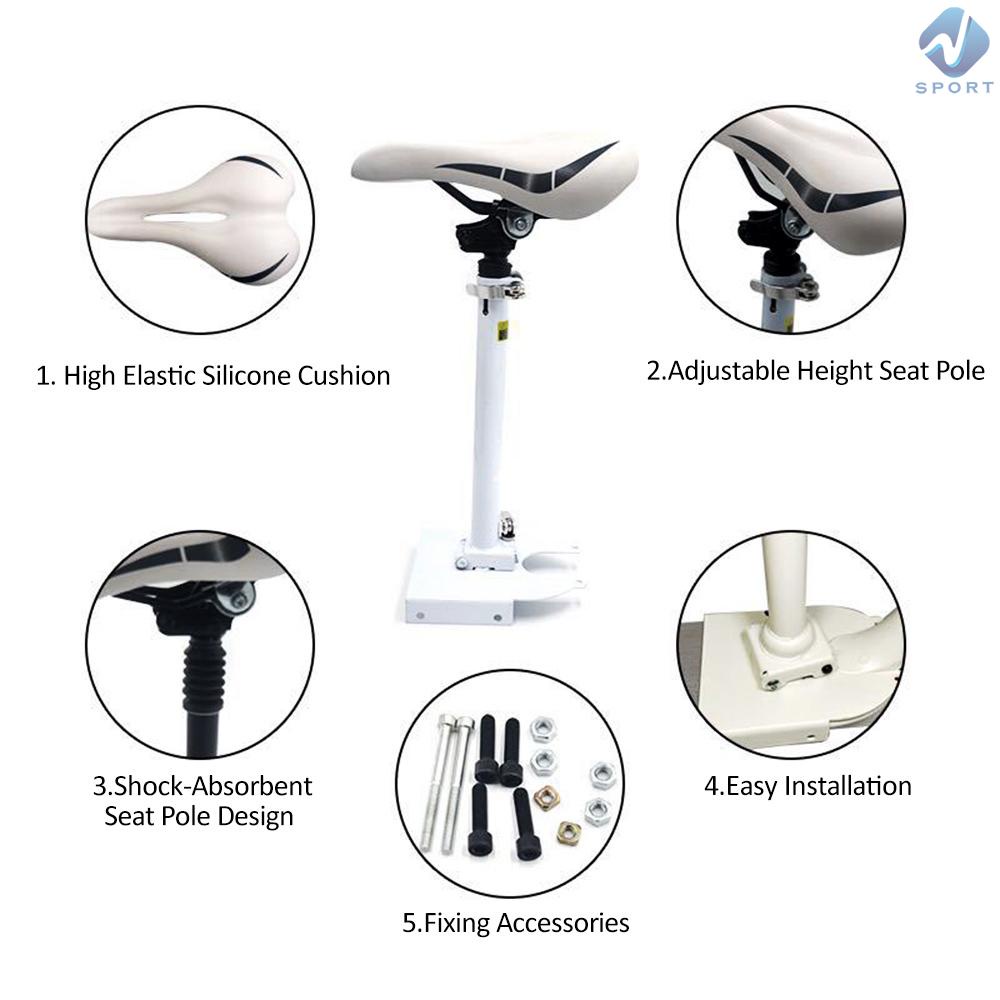 Yên Xe Có Thể Điều Chỉnh Độ Cao Dành Cho Xe Trượt Điện Xiaomi M365 Scooter