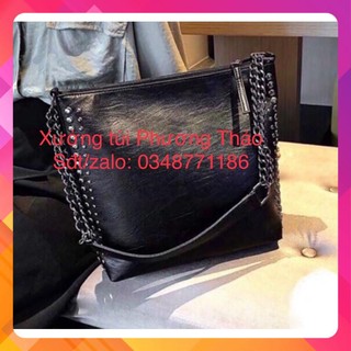 Túi xách tote da nữ đeo chéo Đinh Tán DC87