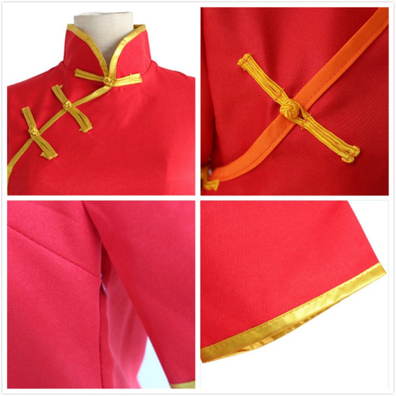 Đầm Sườn Xám Hóa Trang Nhân Vật Gintama Kagura