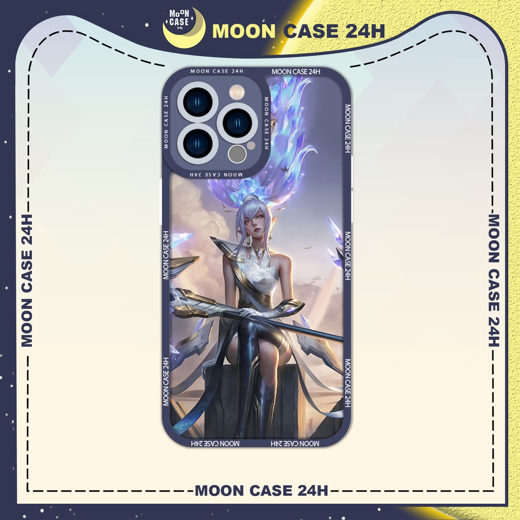 Ốp lưng iphone MOON CASE 24H Janna Aura Game Liên Minh Huyền Thoại ip 8/x/xs/xs max/11/12/13/14pro/plus/promax
