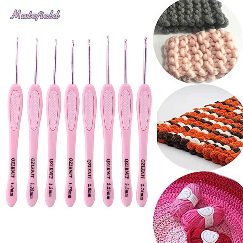 Bộ 8 Kim Móc Len 1-2.75mm Mới