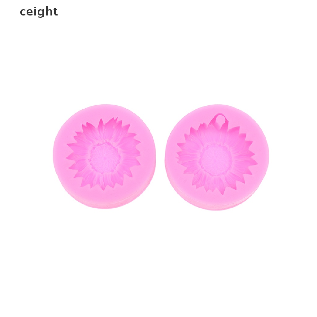 1 Khuôn Silicon Làm Xà Phòng Hình Hoa Hướng Dương 3D DIY