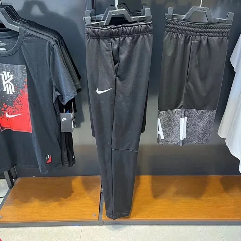 Quần chạy bộ Nike 100% Chính Hãng Thêu Họa Tiết Đơn Giản Thoáng Khí Cho Nam
