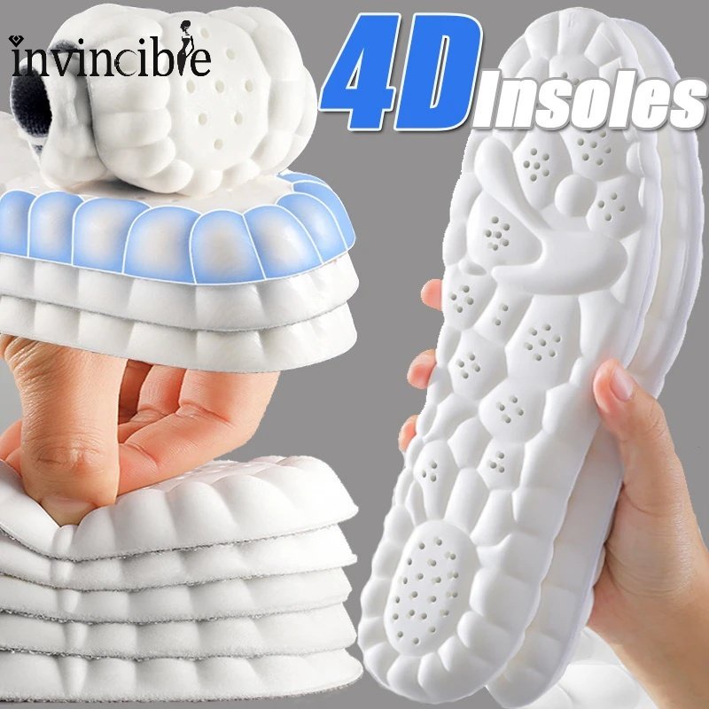 Miếng Lót Giày Thể Thao Mềm Mại Thoáng Khí Giảm Đau Co Giãn