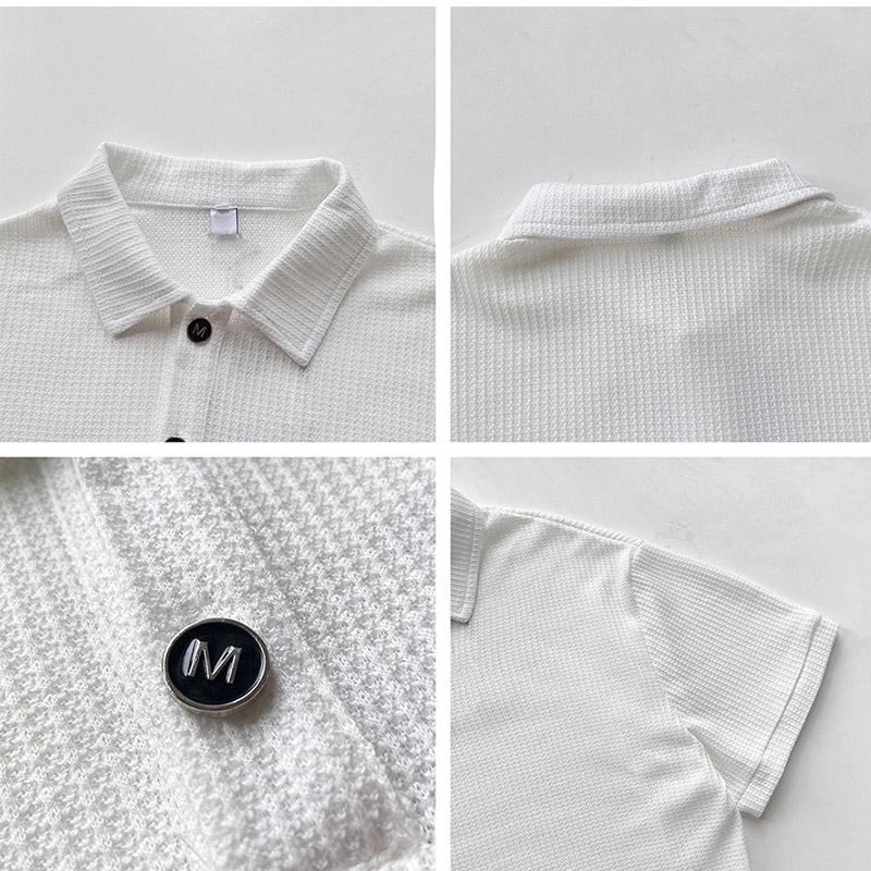 Áo polo Ngắn Tay Thời Trang Nam Tính