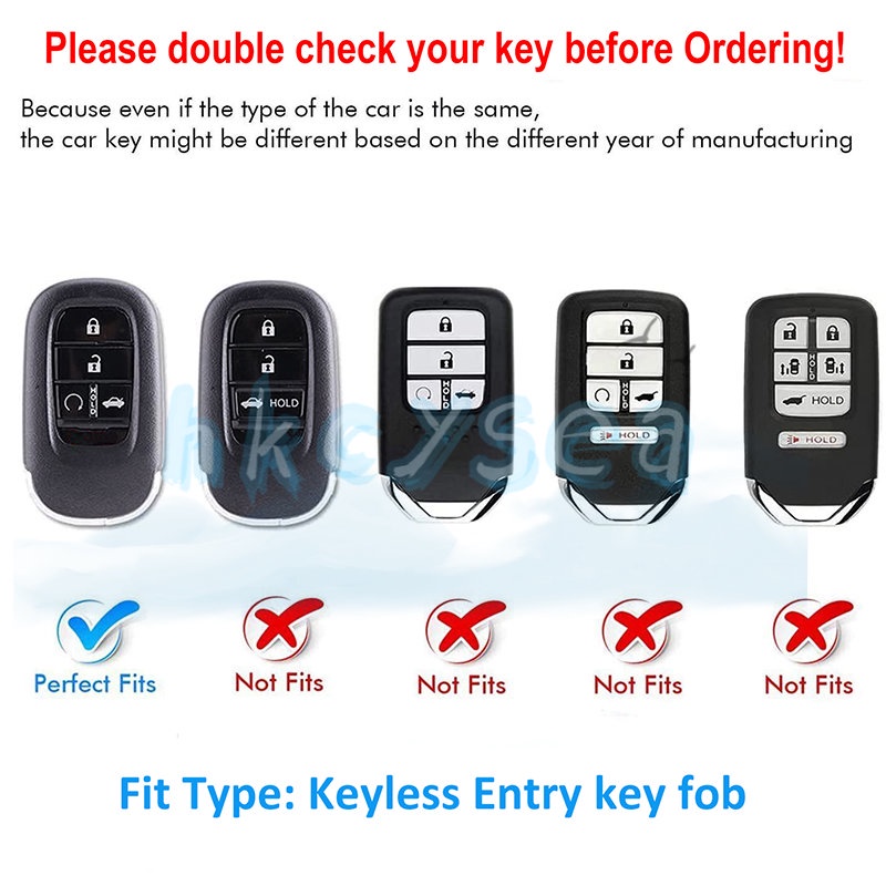 Vỏ Bọc Chìa Khóa Xe Hơi Bằng TPU Có 4 Nút Bảo Vệ Cho Honda Civic Accord HR-V CRV 2022 2023